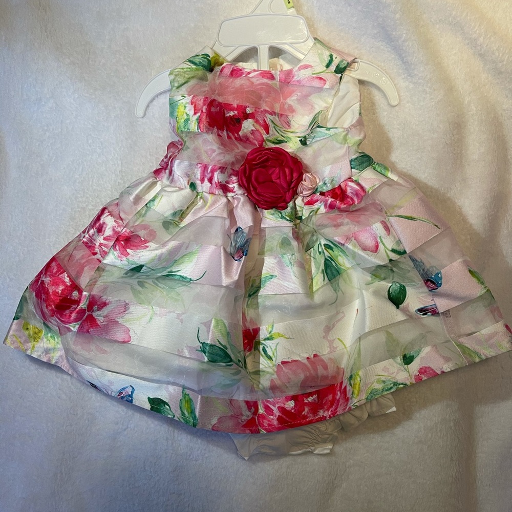 Designer baby dress by Pippa & Julie